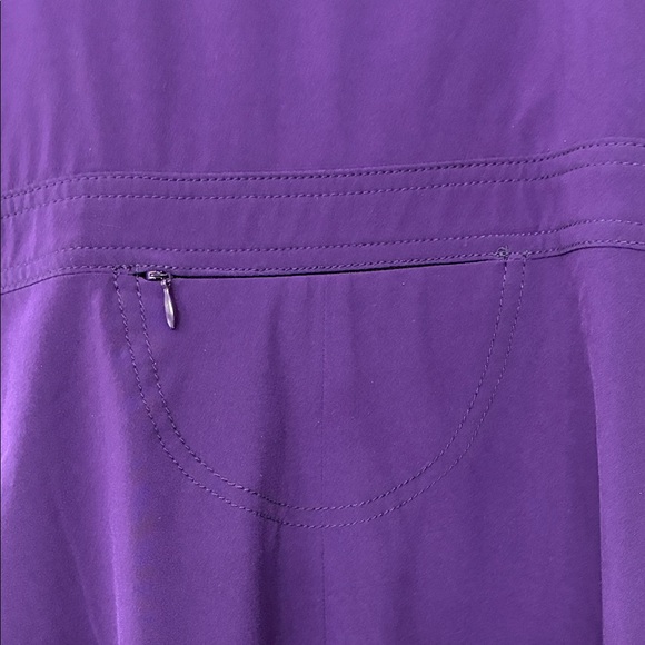Athleta Purple Sleeveless Stretch Athleisure Dress Size Small - Picture 7 of 8